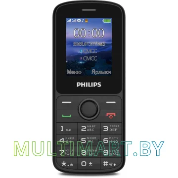 Мобильный телефон Philips Xenium E2101 (черный)